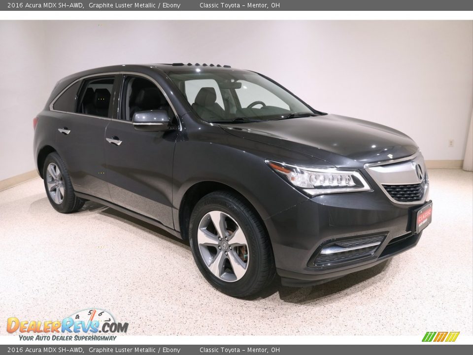 2016 Acura MDX SH-AWD Graphite Luster Metallic / Ebony Photo #1