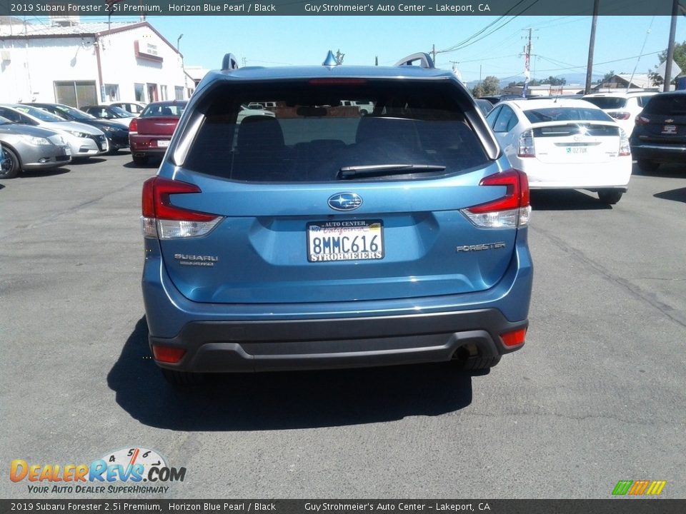 2019 Subaru Forester 2.5i Premium Horizon Blue Pearl / Black Photo #6