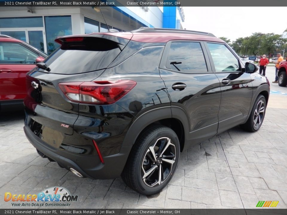 2021 Chevrolet TrailBlazer RS Mosaic Black Metallic / Jet Black Photo #4