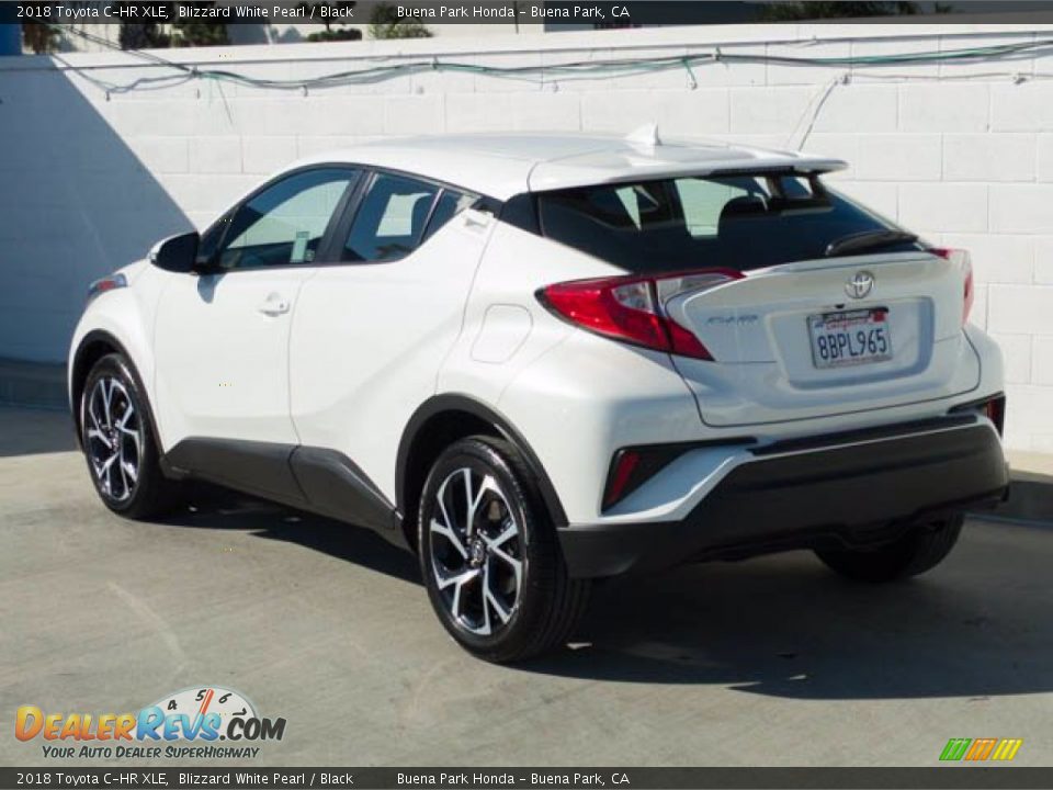 2018 Toyota C-HR XLE Blizzard White Pearl / Black Photo #2