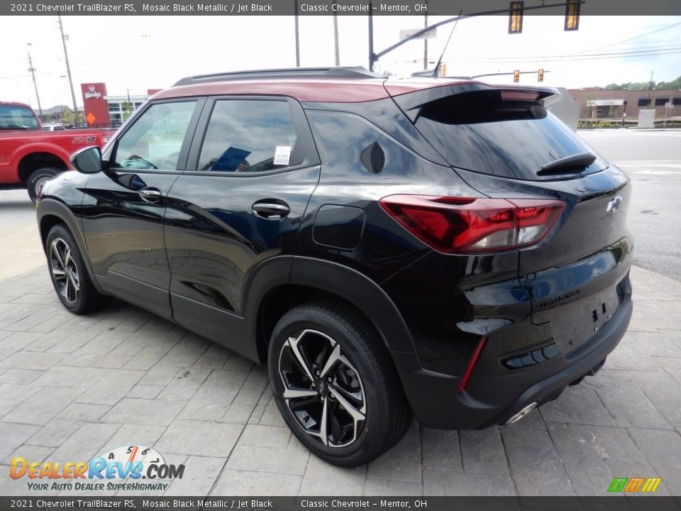 Mosaic Black Metallic 2021 Chevrolet TrailBlazer RS Photo #5