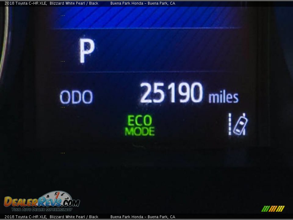 2018 Toyota C-HR XLE Blizzard White Pearl / Black Photo #6