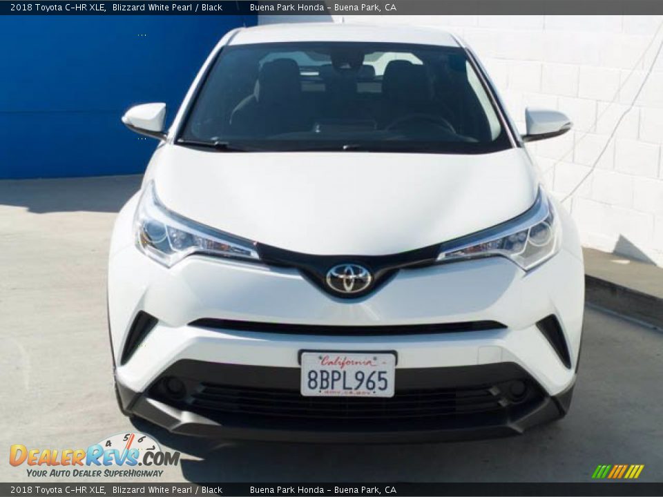2018 Toyota C-HR XLE Blizzard White Pearl / Black Photo #7
