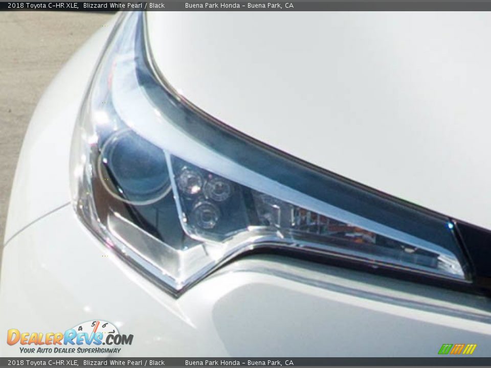 2018 Toyota C-HR XLE Blizzard White Pearl / Black Photo #8