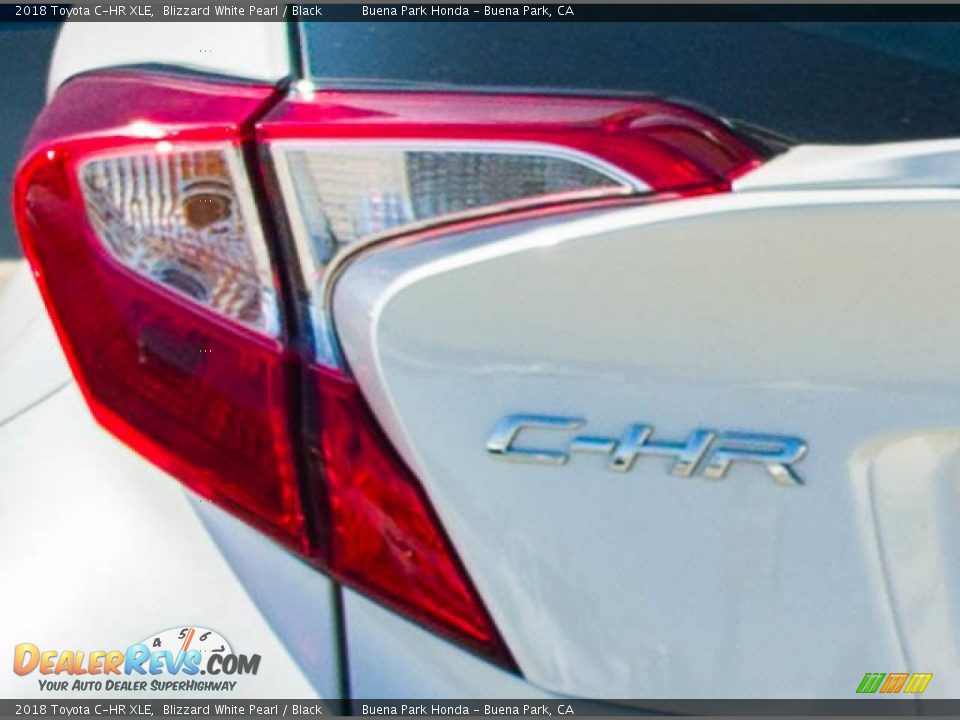2018 Toyota C-HR XLE Blizzard White Pearl / Black Photo #12