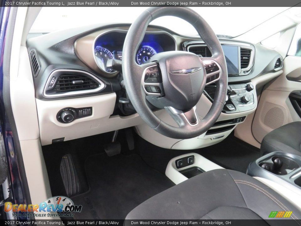 2017 Chrysler Pacifica Touring L Jazz Blue Pearl / Black/Alloy Photo #32