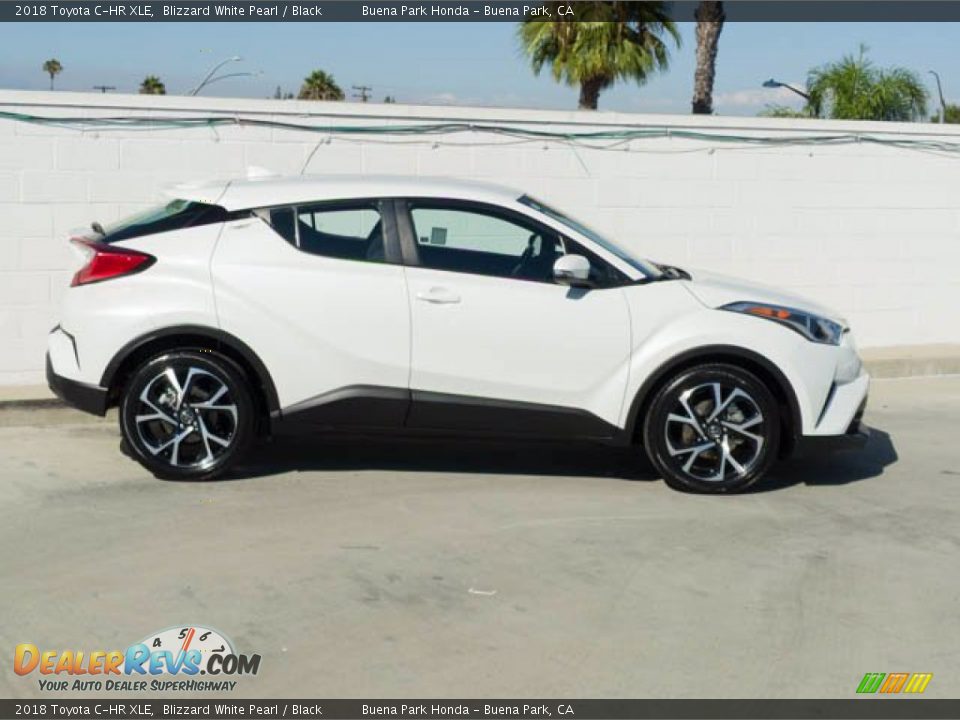 2018 Toyota C-HR XLE Blizzard White Pearl / Black Photo #14