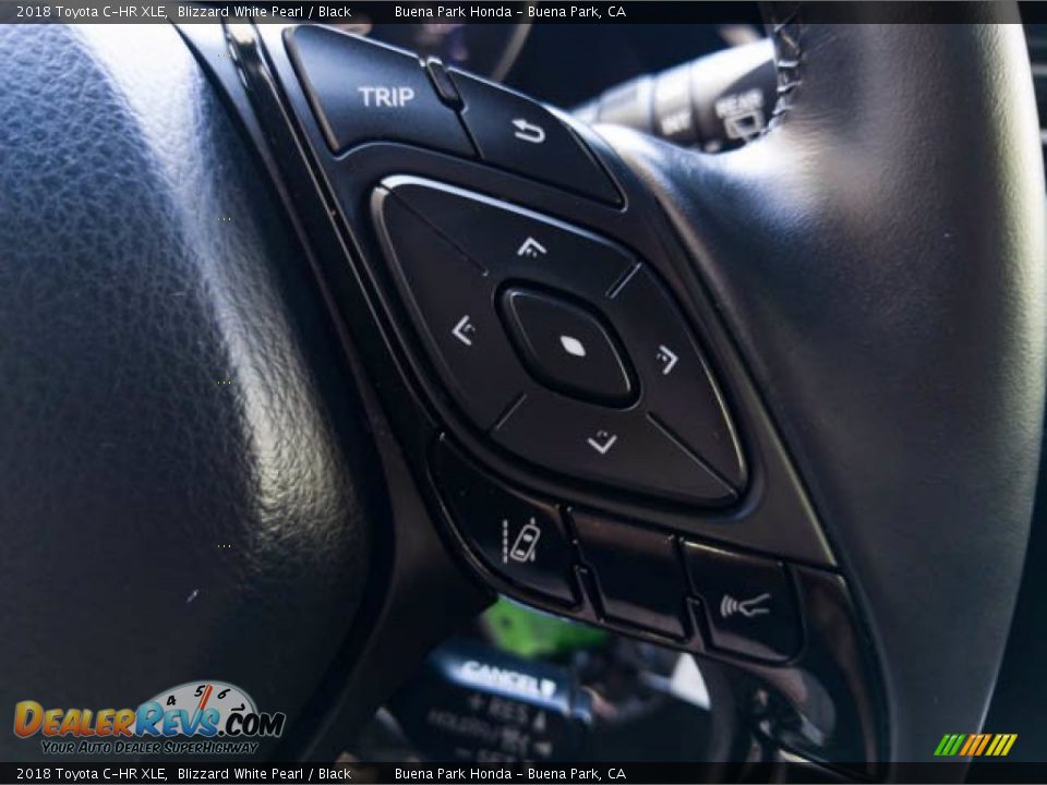 2018 Toyota C-HR XLE Blizzard White Pearl / Black Photo #17