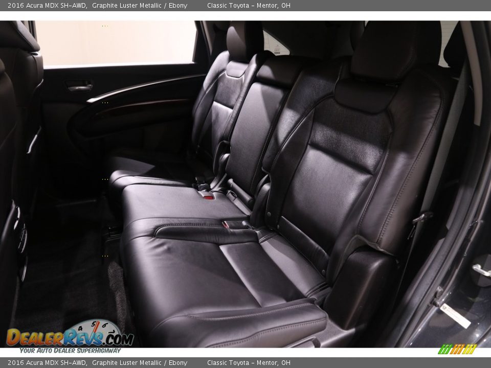Rear Seat of 2016 Acura MDX SH-AWD Photo #25