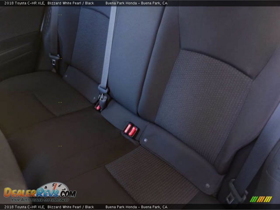 2018 Toyota C-HR XLE Blizzard White Pearl / Black Photo #19