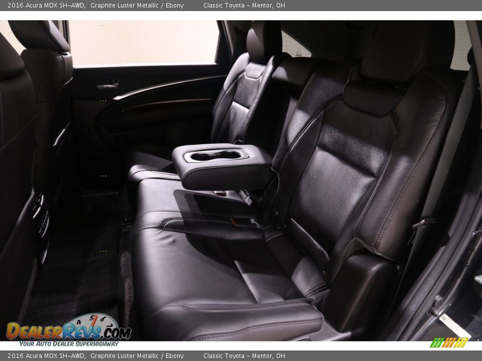 Rear Seat of 2016 Acura MDX SH-AWD Photo #26