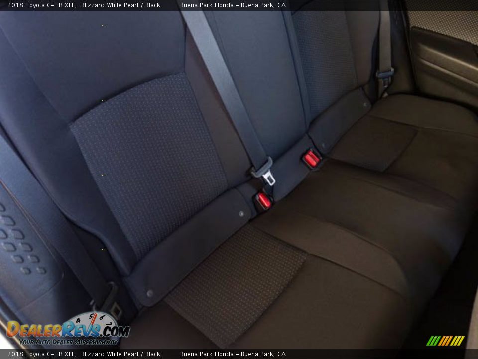 2018 Toyota C-HR XLE Blizzard White Pearl / Black Photo #22