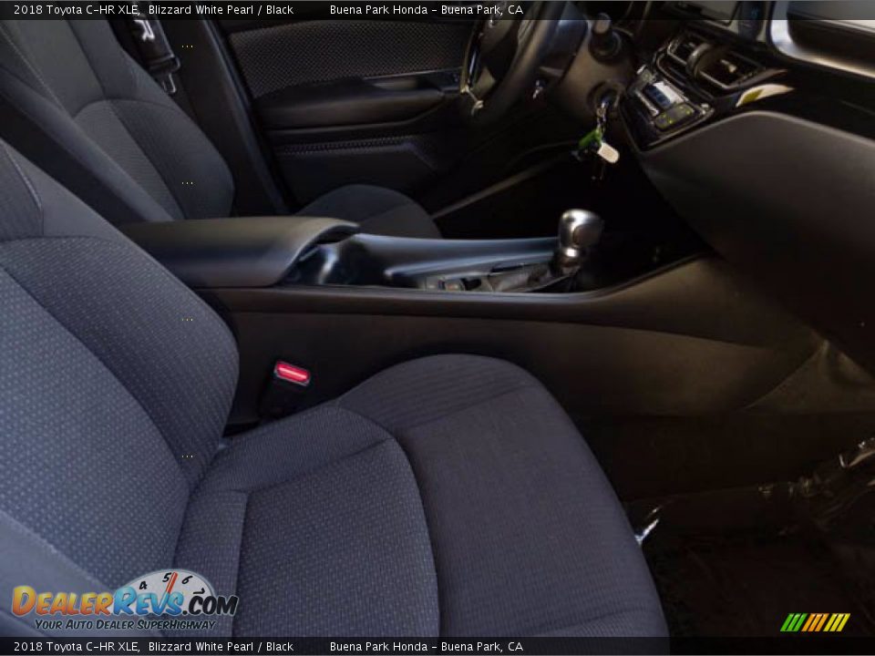 2018 Toyota C-HR XLE Blizzard White Pearl / Black Photo #23
