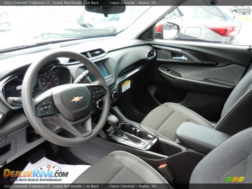 Jet Black Interior - 2021 Chevrolet Trailblazer LT Photo #6
