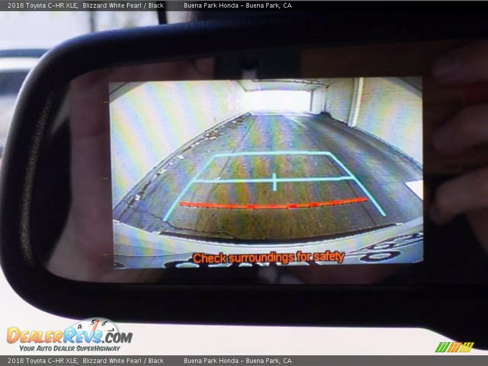 2018 Toyota C-HR XLE Blizzard White Pearl / Black Photo #26