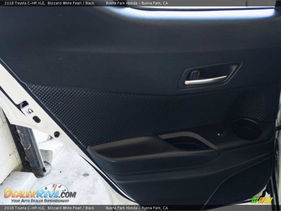 2018 Toyota C-HR XLE Blizzard White Pearl / Black Photo #30