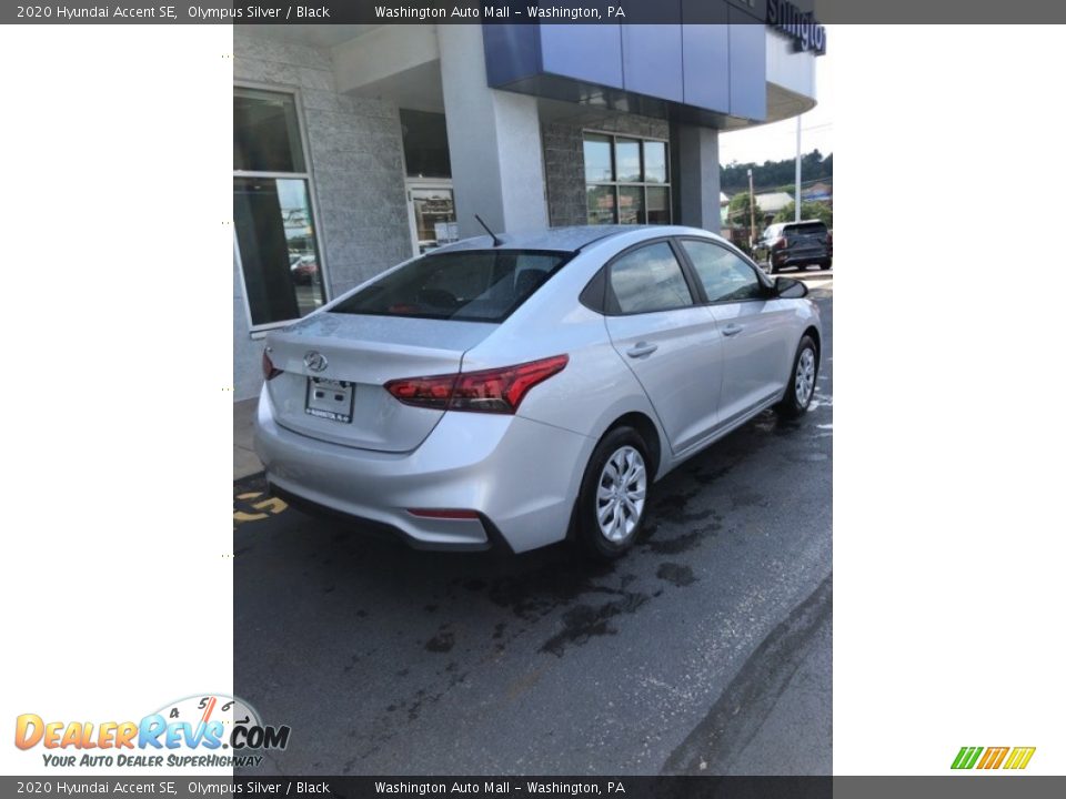 2020 Hyundai Accent SE Olympus Silver / Black Photo #3