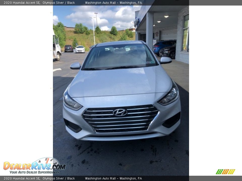 2020 Hyundai Accent SE Olympus Silver / Black Photo #6