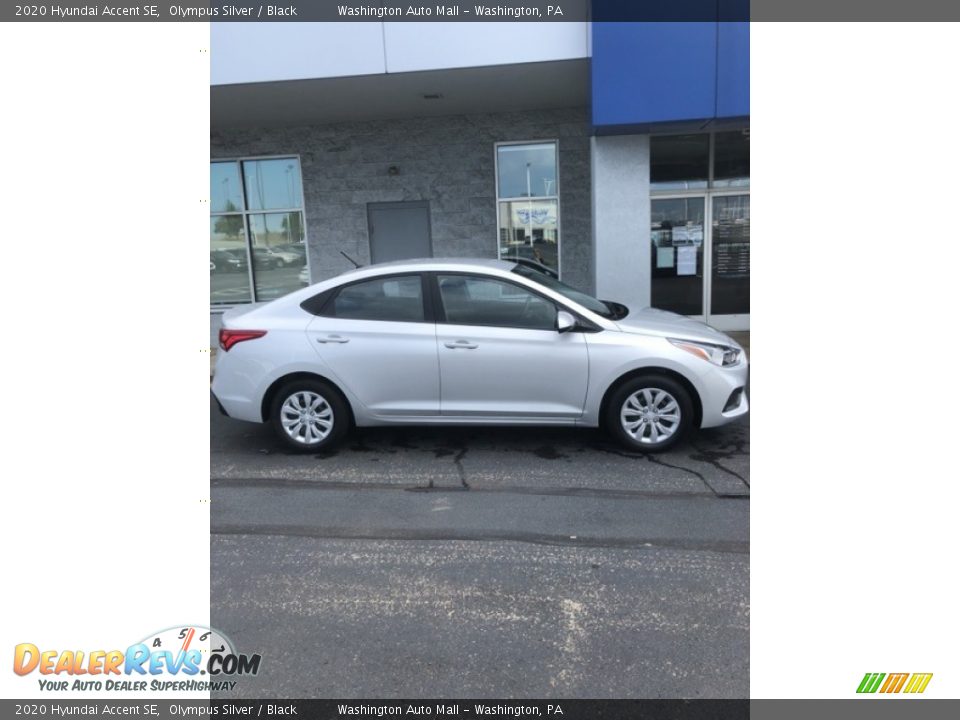 2020 Hyundai Accent SE Olympus Silver / Black Photo #2