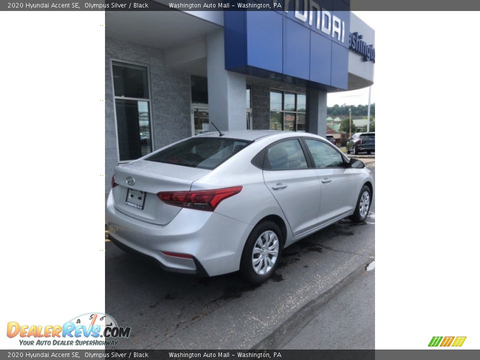 2020 Hyundai Accent SE Olympus Silver / Black Photo #3