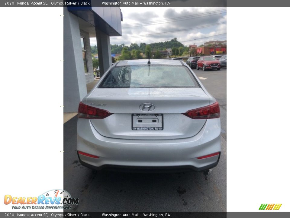 2020 Hyundai Accent SE Olympus Silver / Black Photo #4