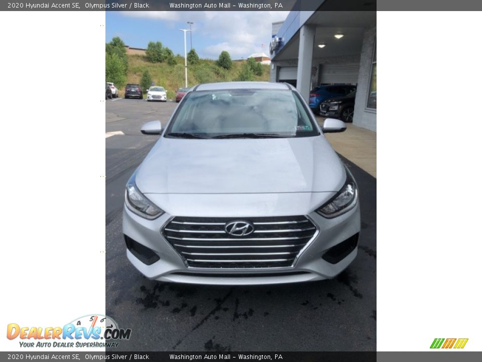 2020 Hyundai Accent SE Olympus Silver / Black Photo #6