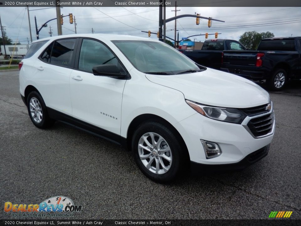 2020 Chevrolet Equinox LS Summit White / Ash Gray Photo #3