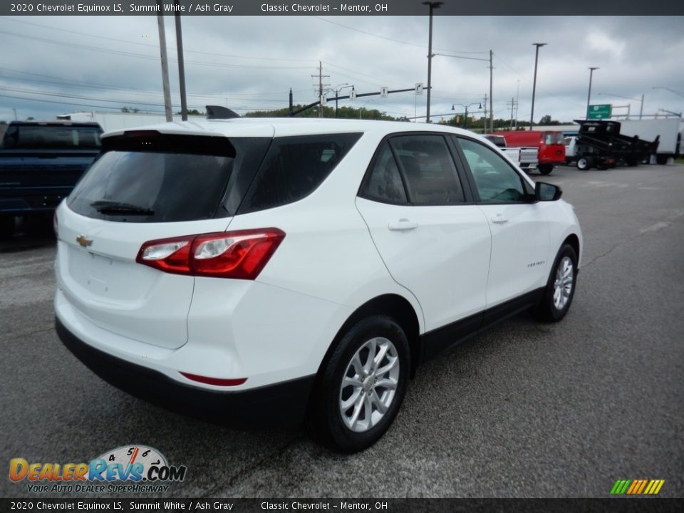 2020 Chevrolet Equinox LS Summit White / Ash Gray Photo #4