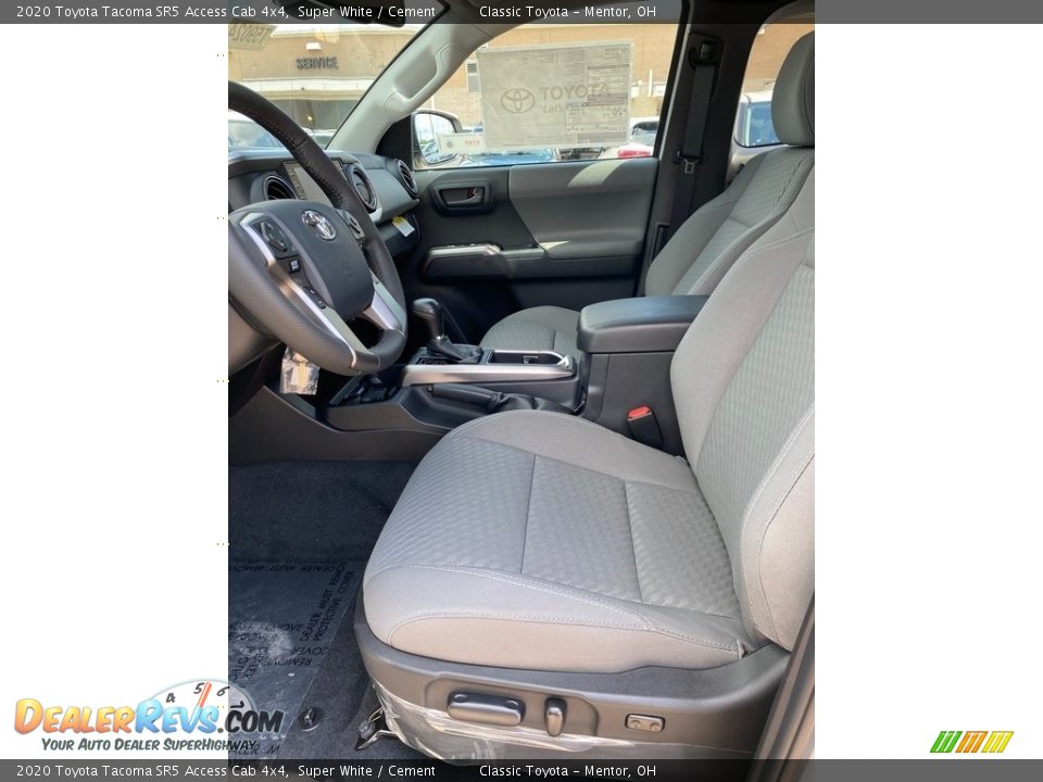 2020 Toyota Tacoma SR5 Access Cab 4x4 Super White / Cement Photo #2