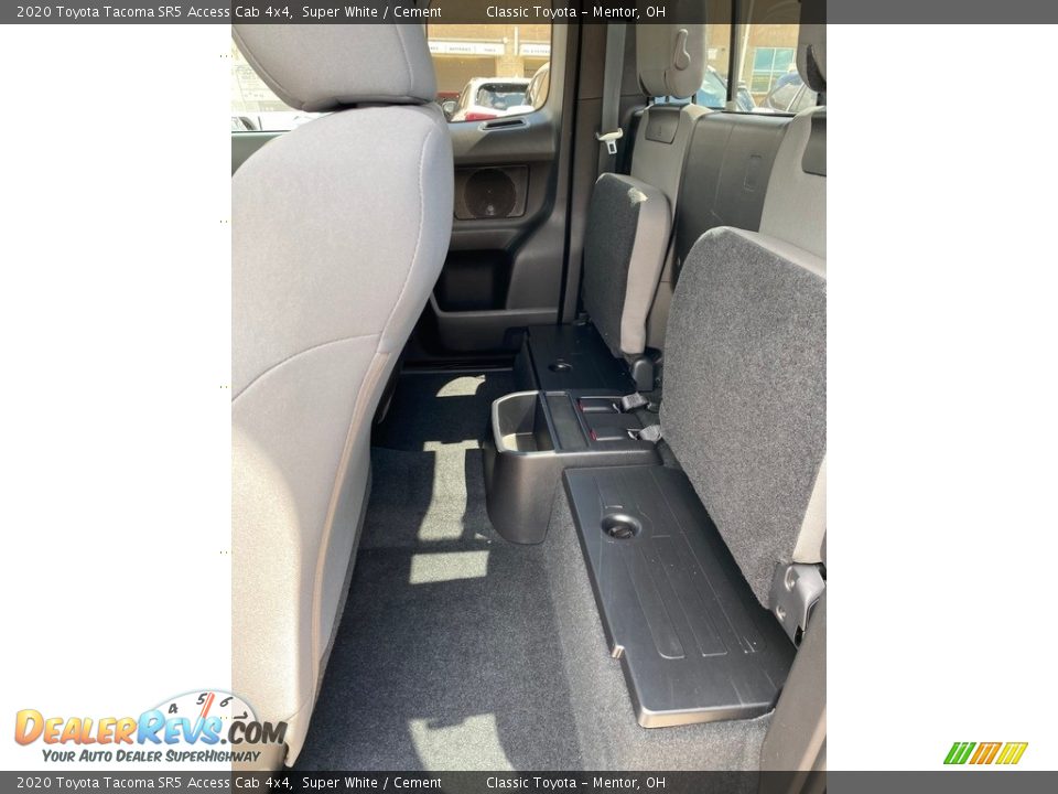 2020 Toyota Tacoma SR5 Access Cab 4x4 Super White / Cement Photo #3