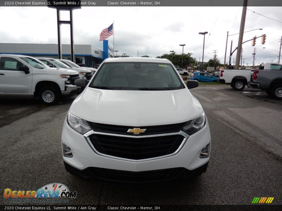 2020 Chevrolet Equinox LS Summit White / Ash Gray Photo #2