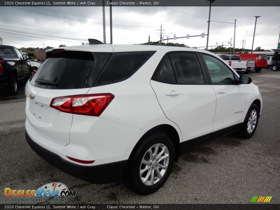 2020 Chevrolet Equinox LS Summit White / Ash Gray Photo #4