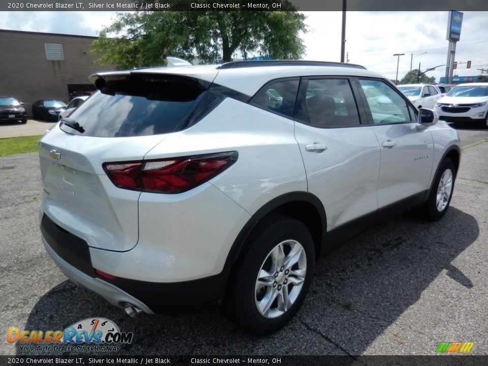 2020 Chevrolet Blazer LT Silver Ice Metallic / Jet Black Photo #4