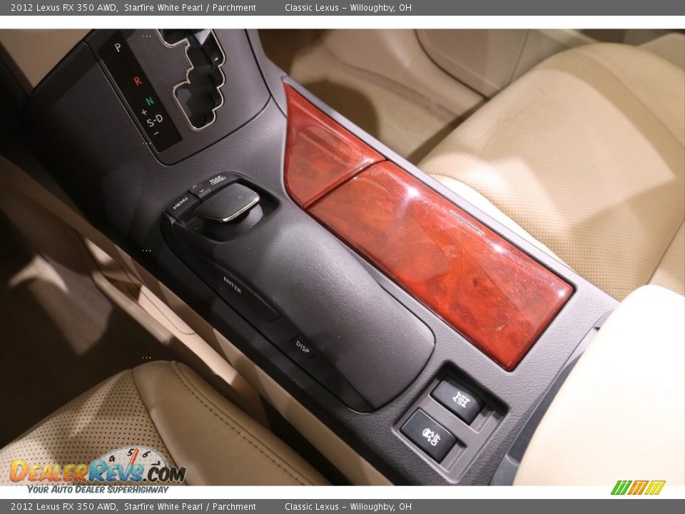 2012 Lexus RX 350 AWD Starfire White Pearl / Parchment Photo #16