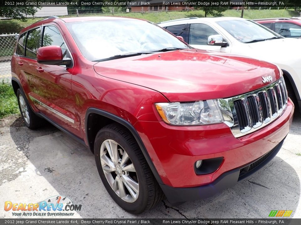 2012 Jeep Grand Cherokee Laredo 4x4 Deep Cherry Red Crystal Pearl / Black Photo #5