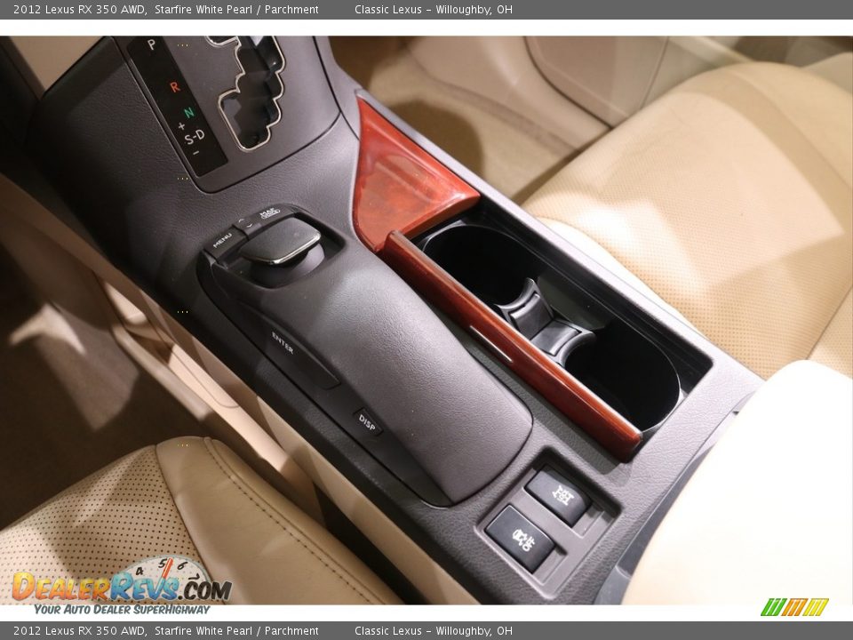 2012 Lexus RX 350 AWD Starfire White Pearl / Parchment Photo #17