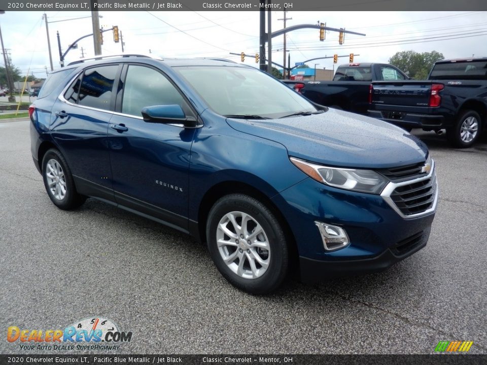 2020 Chevrolet Equinox LT Pacific Blue Metallic / Jet Black Photo #3