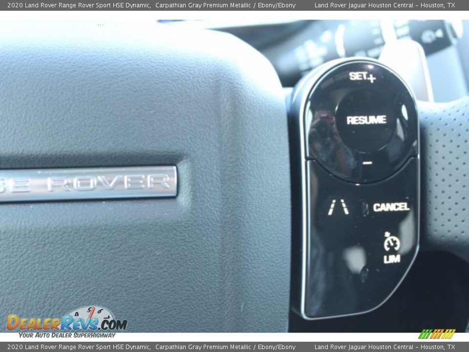 2020 Land Rover Range Rover Sport HSE Dynamic Carpathian Gray Premium Metallic / Ebony/Ebony Photo #22