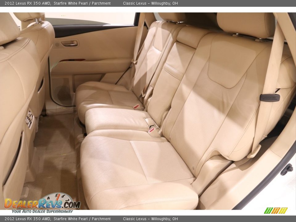 2012 Lexus RX 350 AWD Starfire White Pearl / Parchment Photo #20