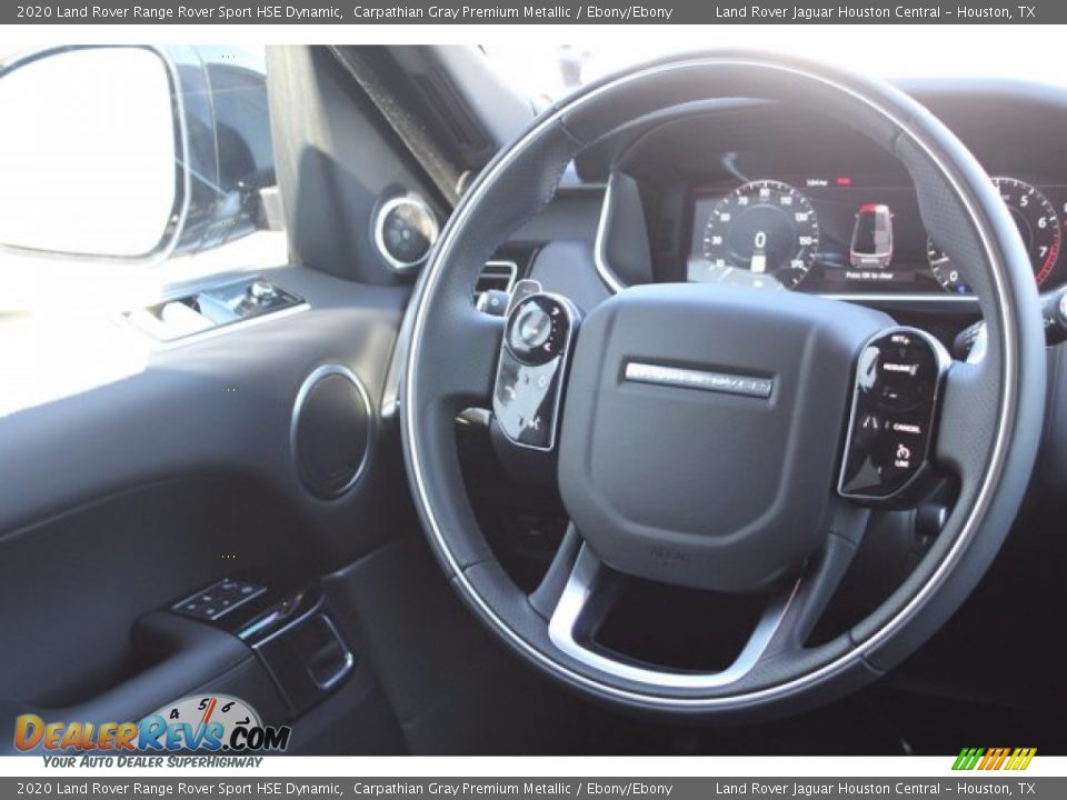 2020 Land Rover Range Rover Sport HSE Dynamic Carpathian Gray Premium Metallic / Ebony/Ebony Photo #27