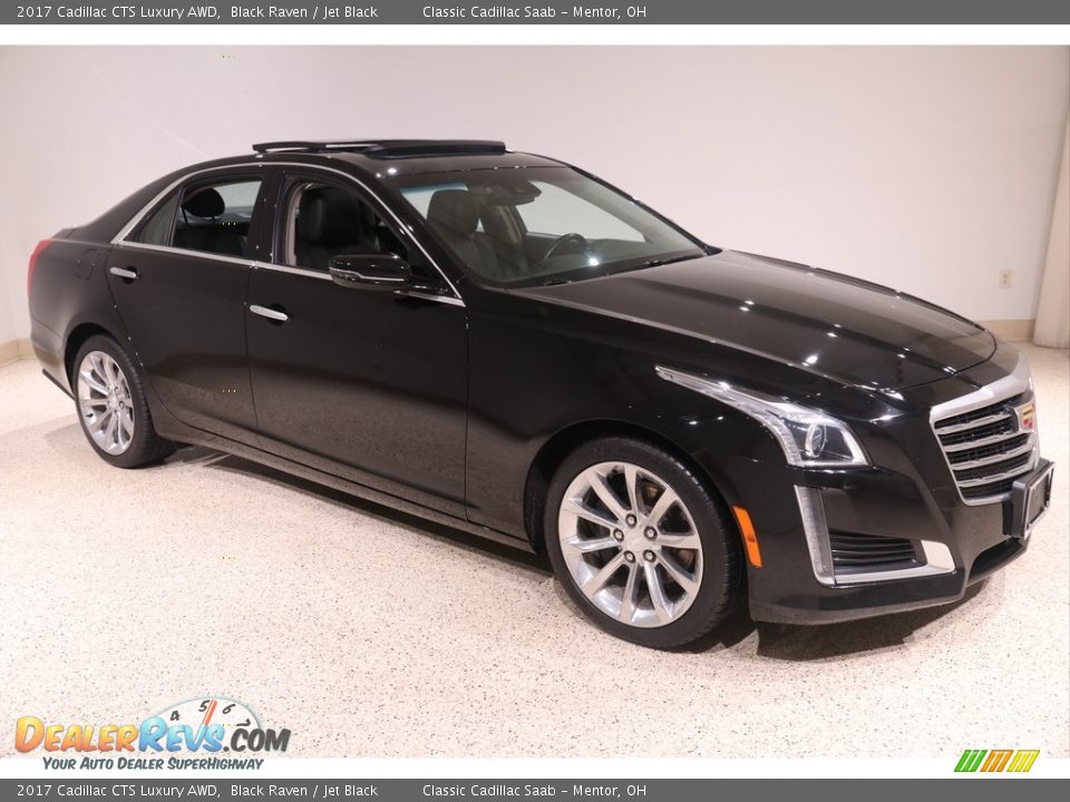 2017 Cadillac CTS Luxury AWD Black Raven / Jet Black Photo #1