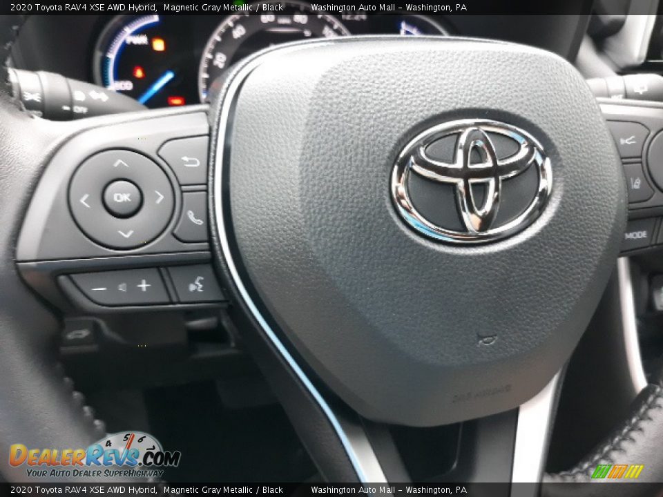 2020 Toyota RAV4 XSE AWD Hybrid Magnetic Gray Metallic / Black Photo #5