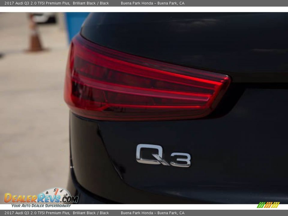 2017 Audi Q3 2.0 TFSI Premium Plus Brilliant Black / Black Photo #12