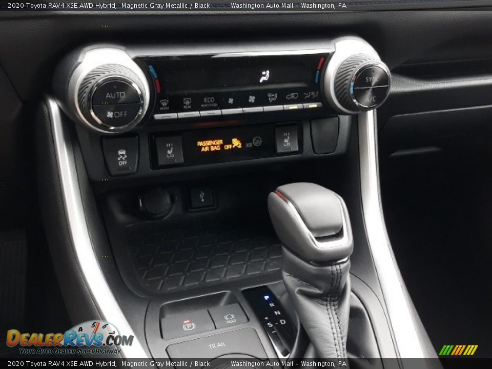 Controls of 2020 Toyota RAV4 XSE AWD Hybrid Photo #13