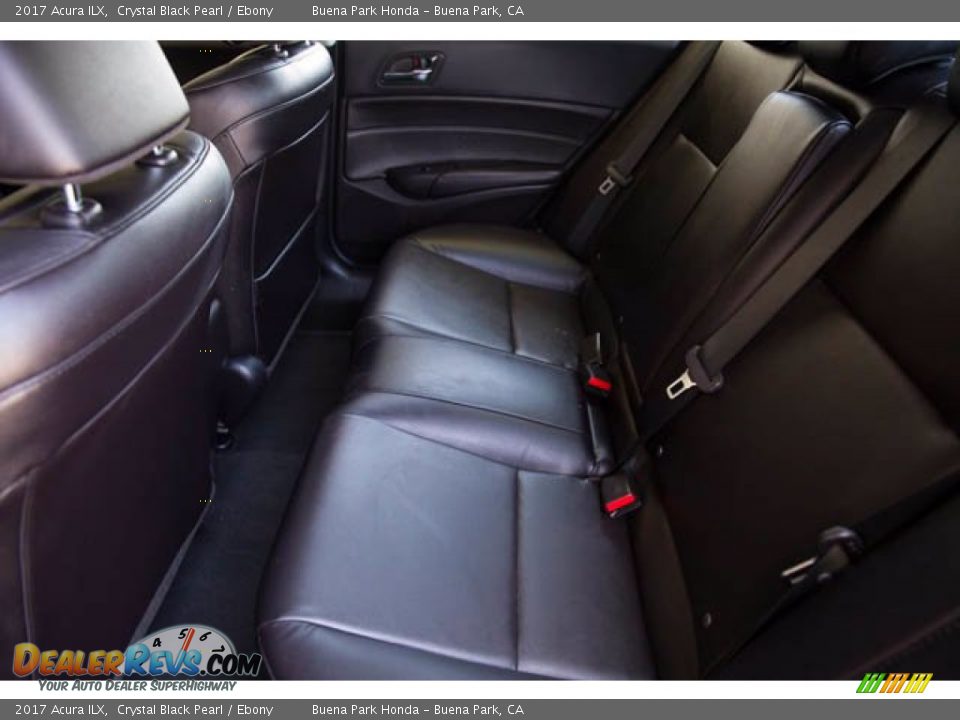 2017 Acura ILX Crystal Black Pearl / Ebony Photo #4
