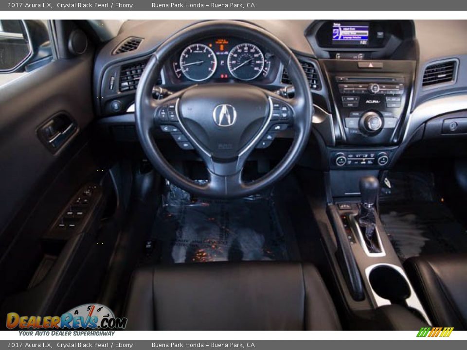 2017 Acura ILX Crystal Black Pearl / Ebony Photo #5