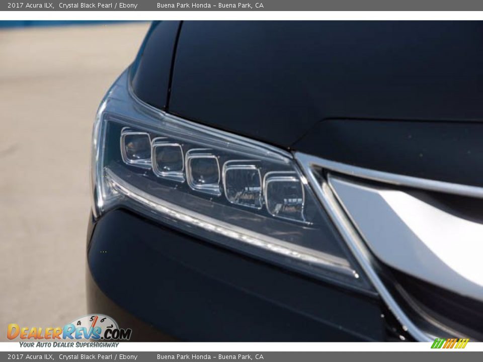 2017 Acura ILX Crystal Black Pearl / Ebony Photo #8