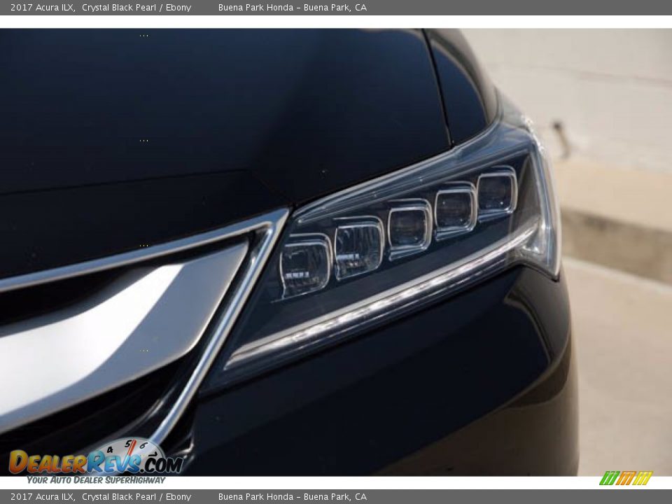 2017 Acura ILX Crystal Black Pearl / Ebony Photo #9