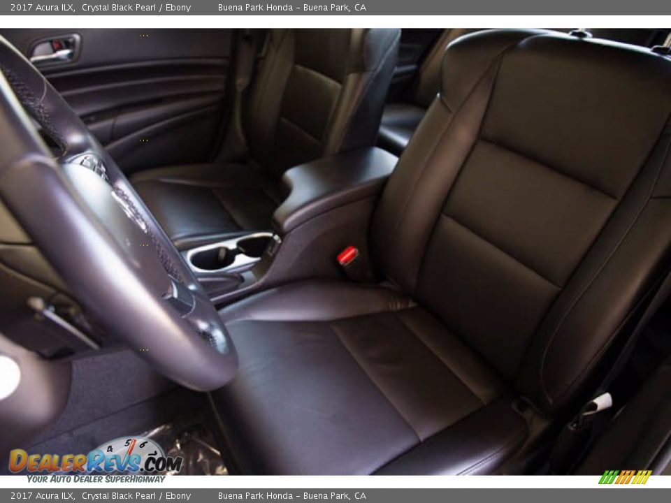 2017 Acura ILX Crystal Black Pearl / Ebony Photo #17