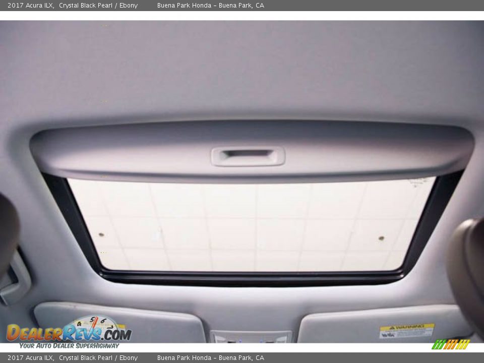 2017 Acura ILX Crystal Black Pearl / Ebony Photo #18